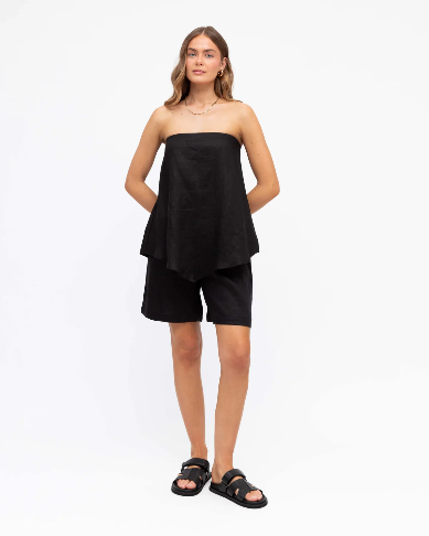 The Arabella Top- Black