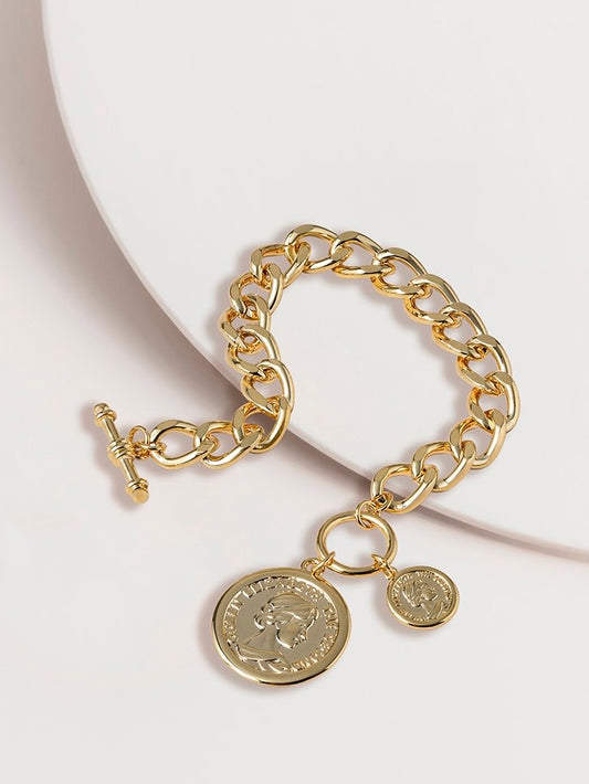 Alexandra Coin Bracelet