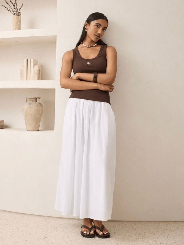 Florence Skirt  - White