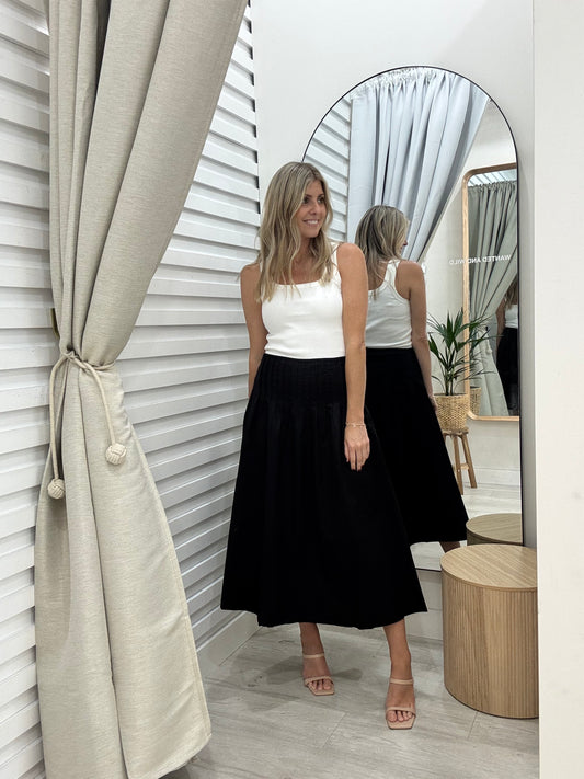 The Morgan Skirt - Black