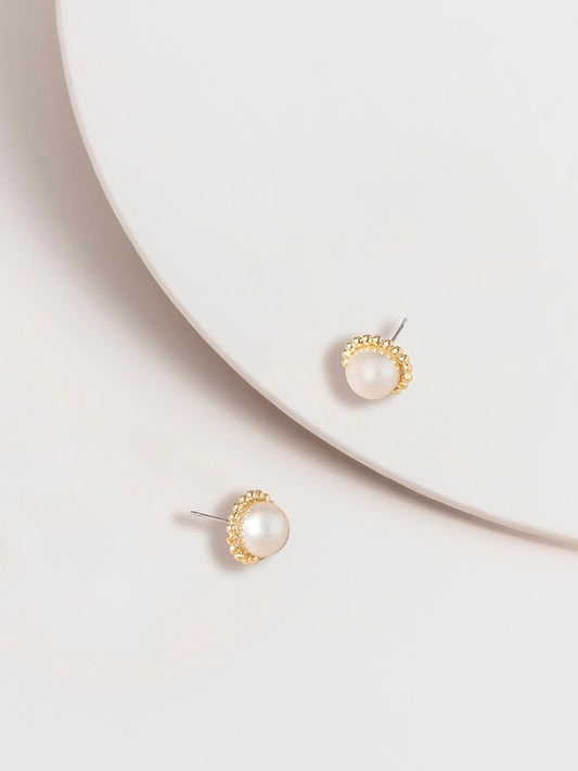 Noosa Pearl Post Earrings