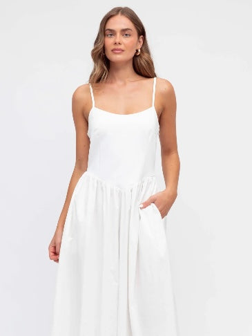 The Wanderer Dress - White