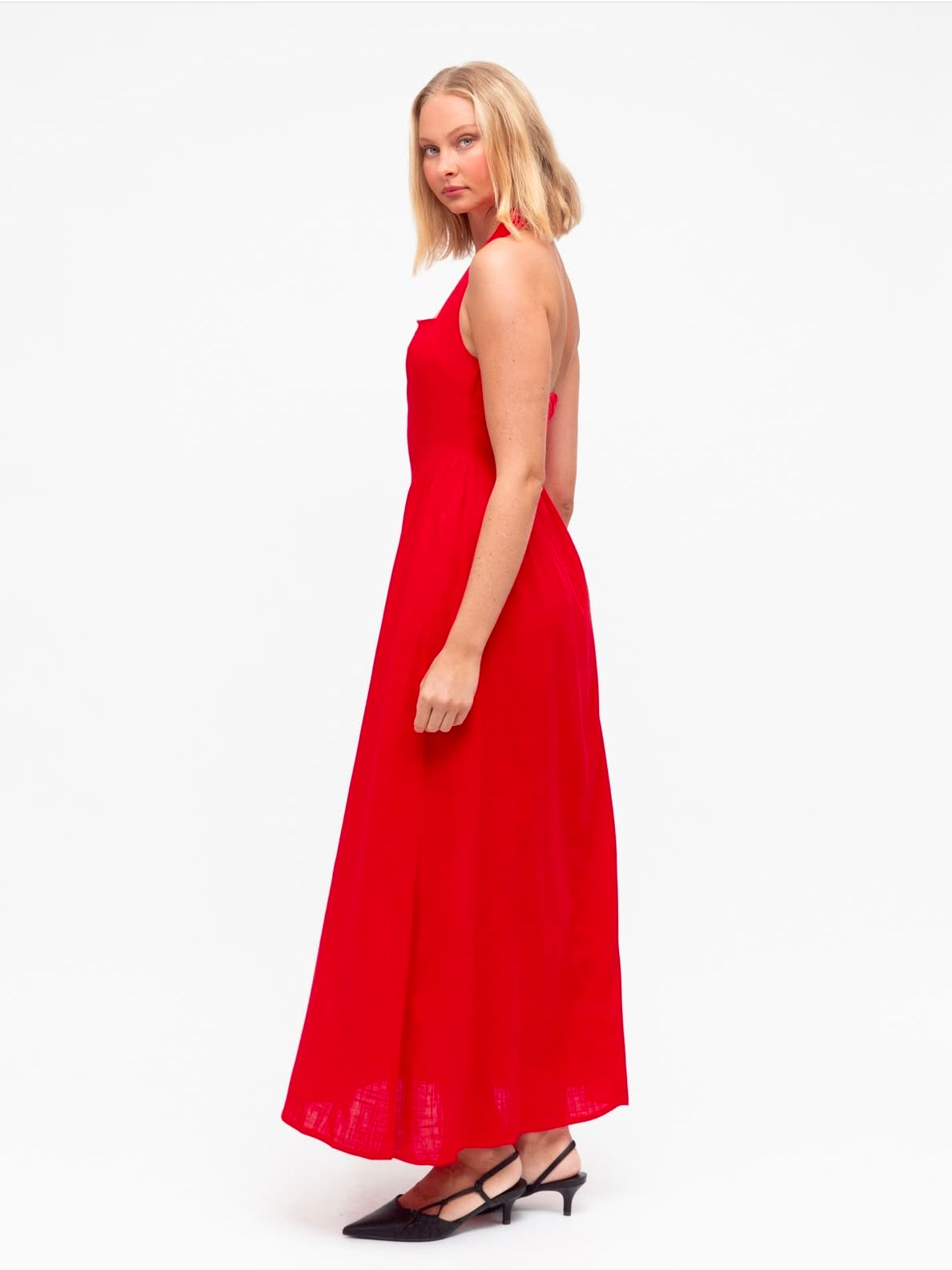 The Melanie Dress - Red