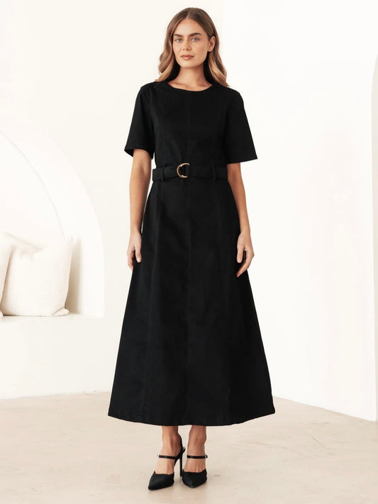 The Zara Maxi Dress - Black