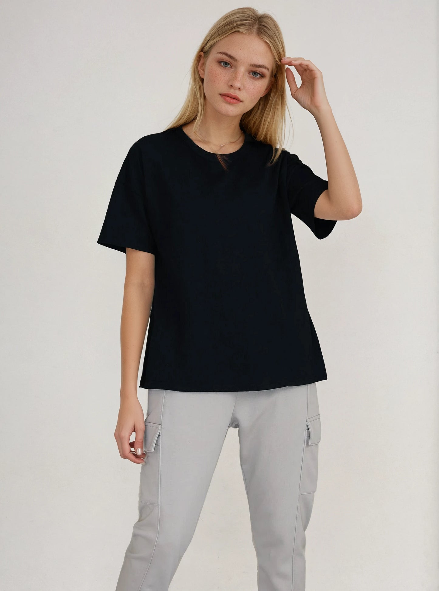The Carrie Boyfriend Tee - Black