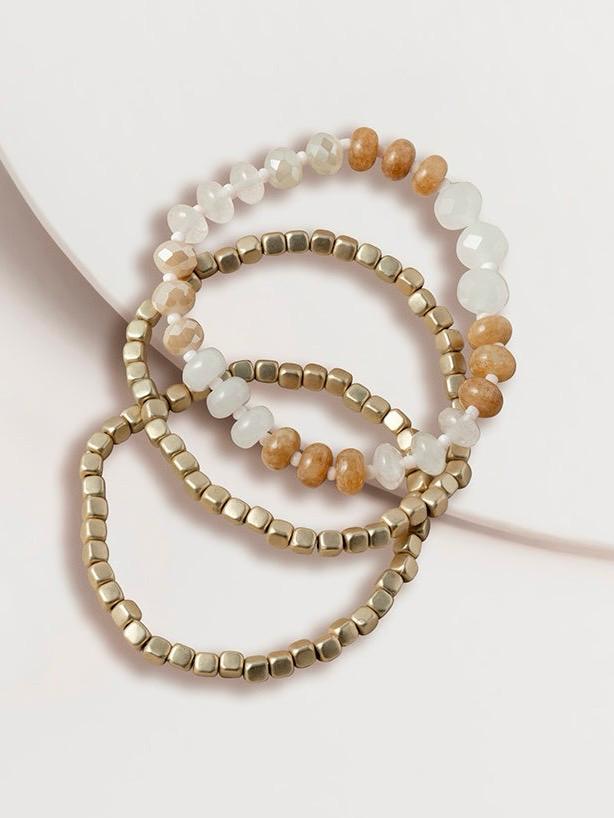 Nerida Beaded Bracelet Set