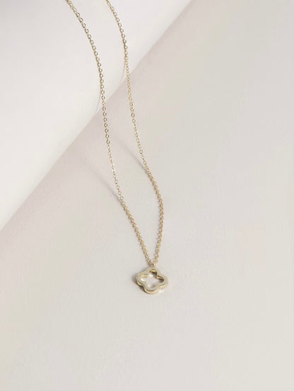 The Clover Reversible Pendant Necklace