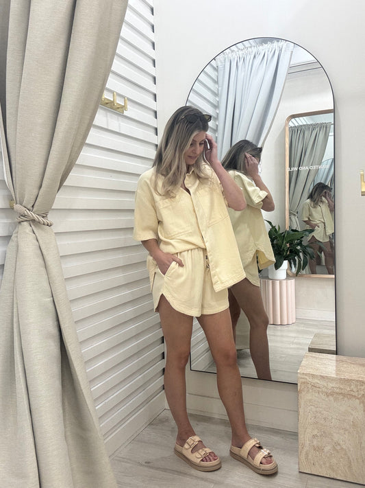 The Sunday Denim Set | Buttercup | By Frankie