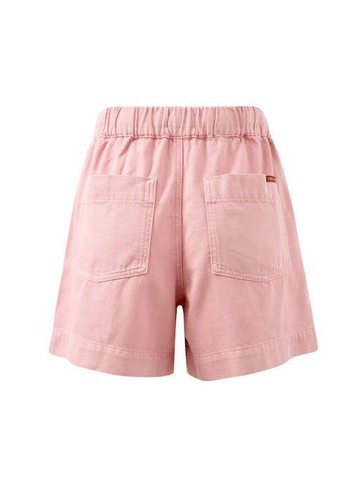 Darcy Relaxed Everyday Shorts - Washed Pink