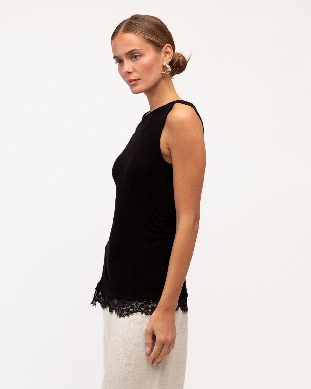 The Veronica Knit Top - Black