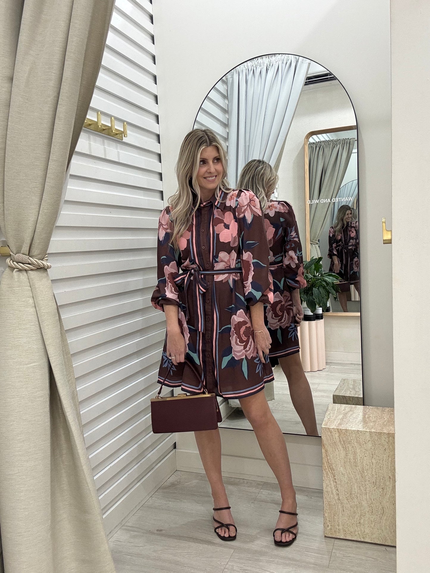 The Wallflower Mini Dress | Print