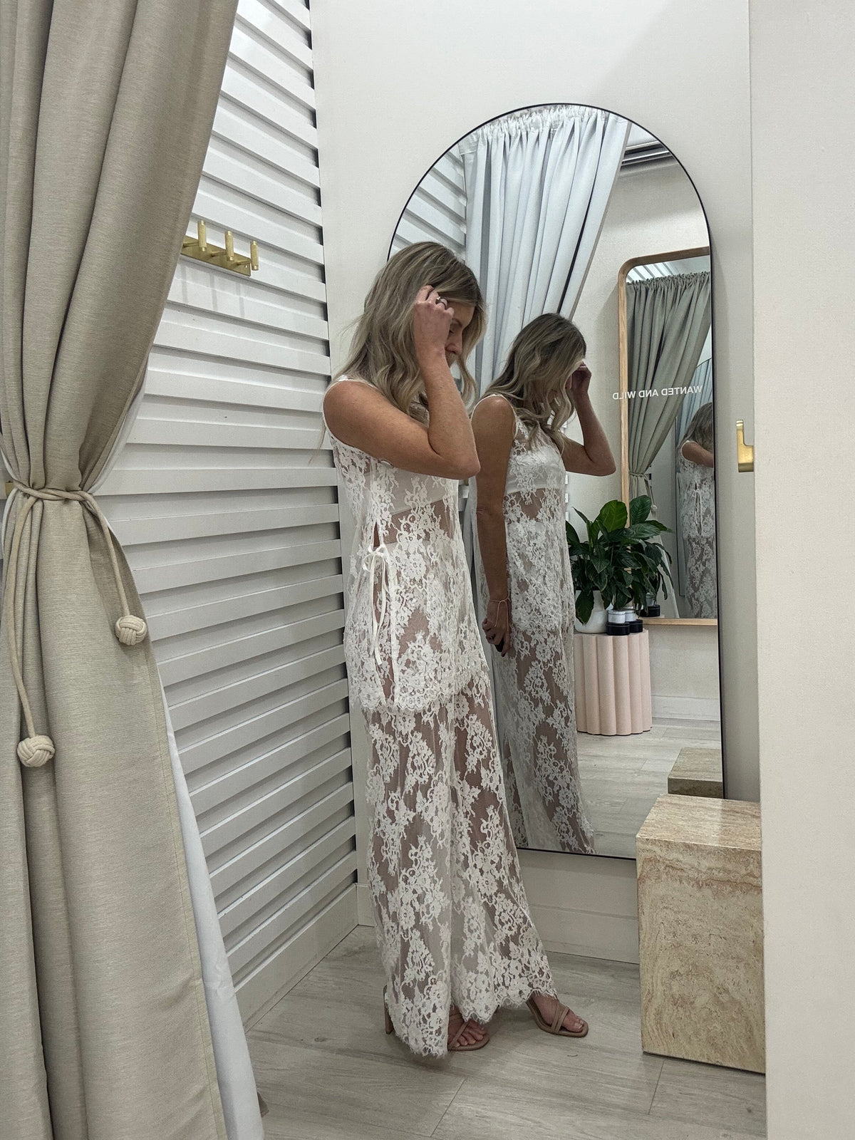 The Venetian Lace Set | White