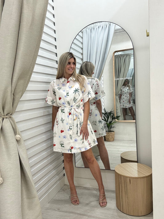 The Palm Dress - Print