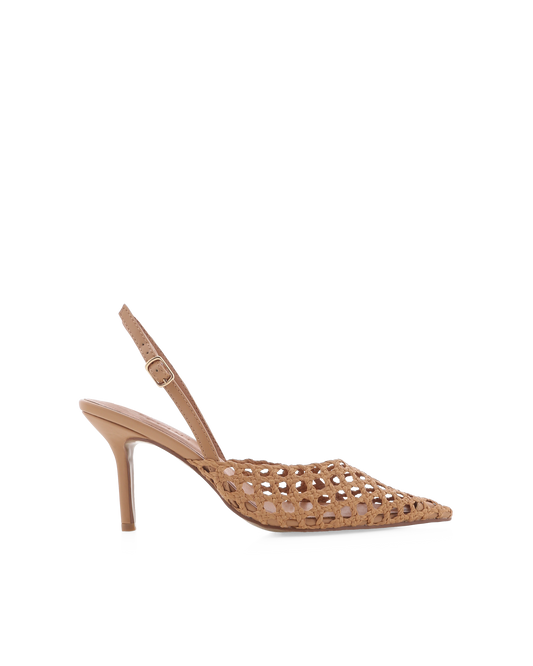 Pava Heels Billini - Natural Raffia