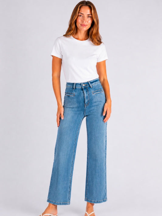 Billie Denim Jean | Mid Blue