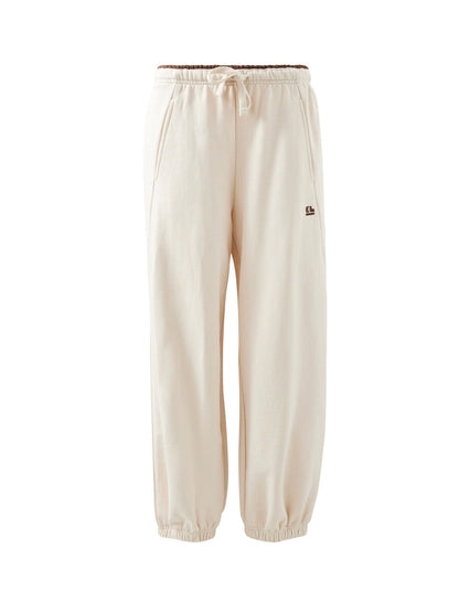 Bowie Barrel Leg Track Pants - Buff