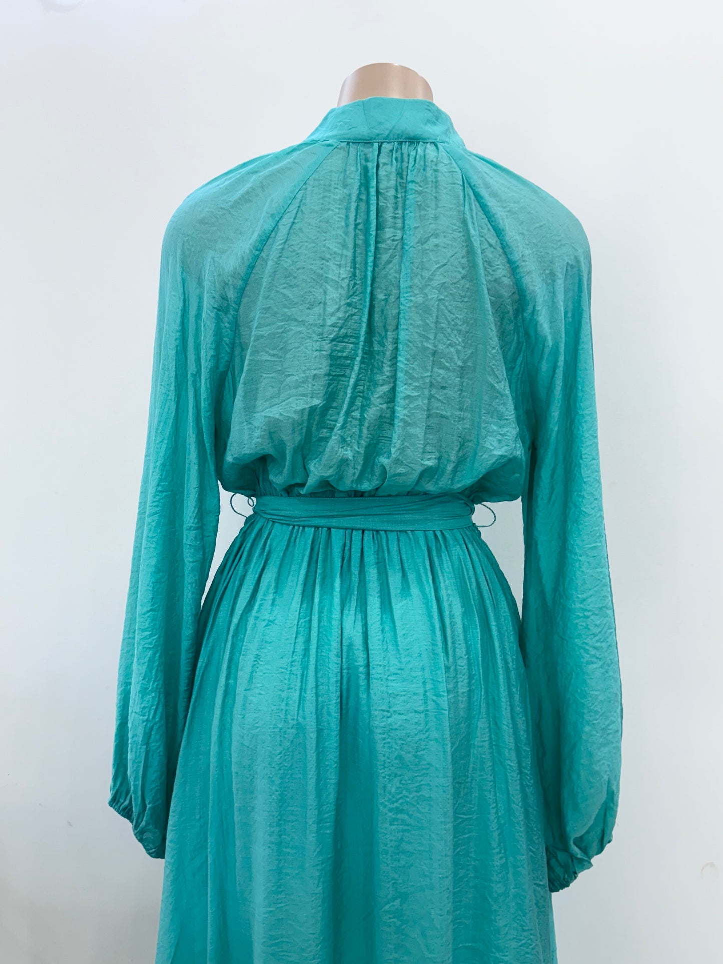 The Edith Midi Dress - Seafoam