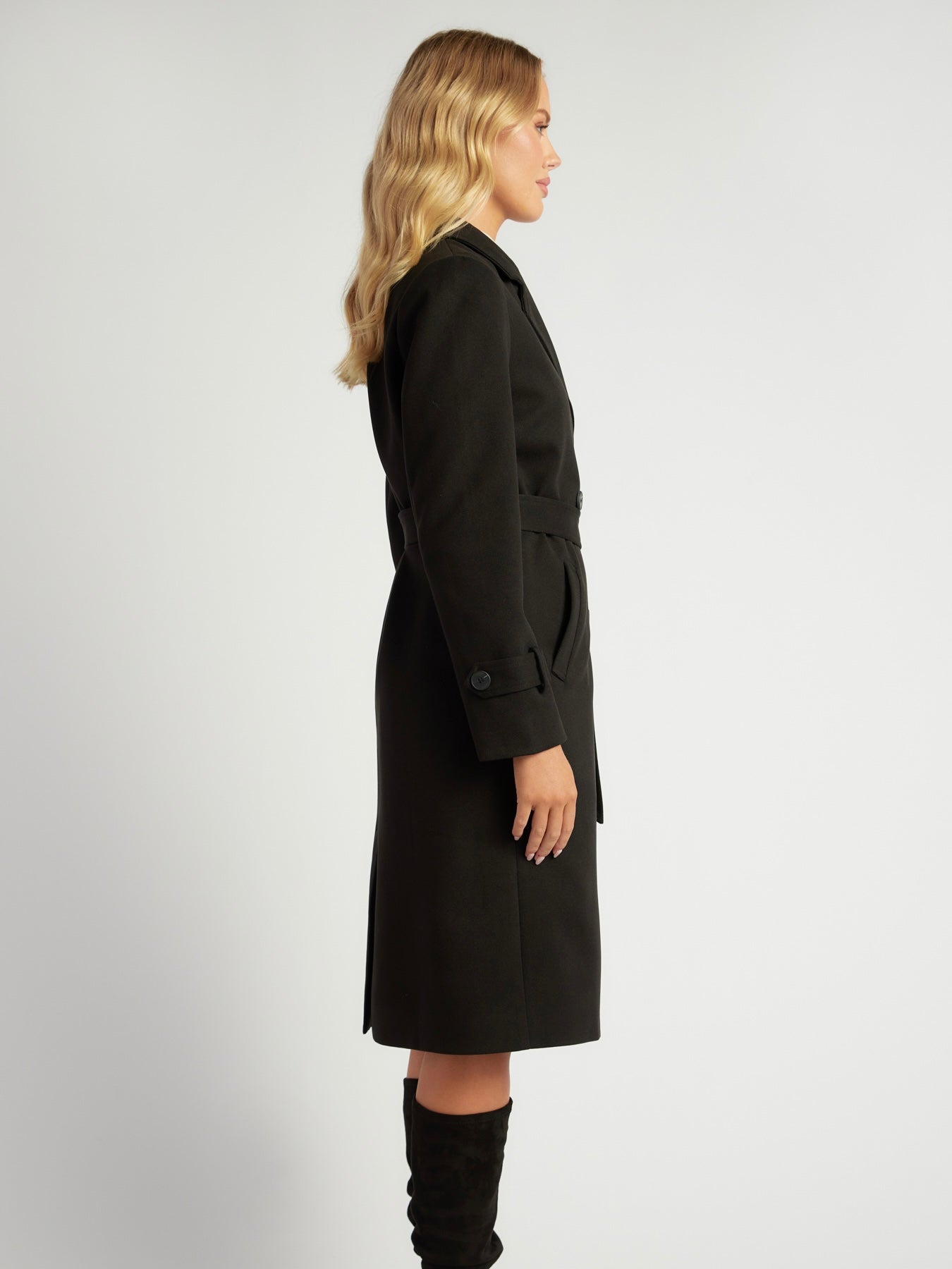The June Coat - Black