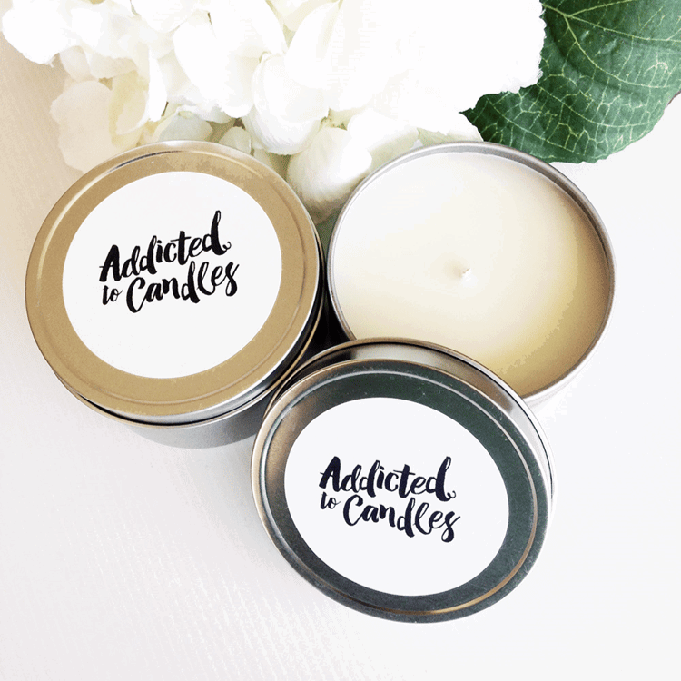 Addicted To Candles  - Travel Tin Small - WANTED AND WILD