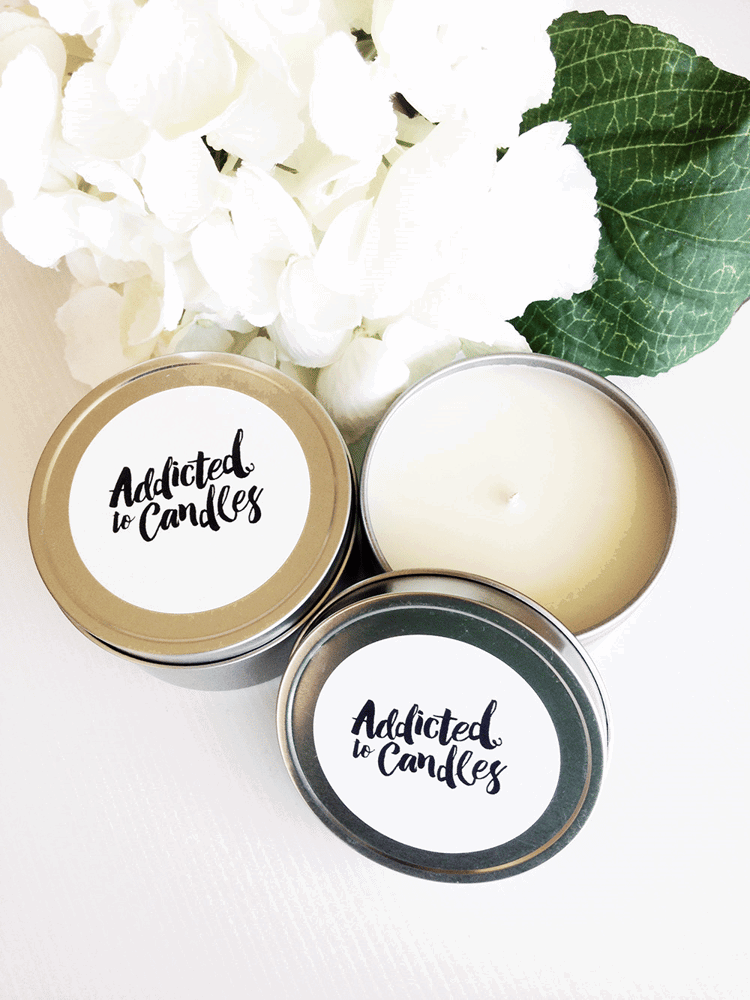 Addicted To Candles  - Travel Tin Small - WANTED AND WILD