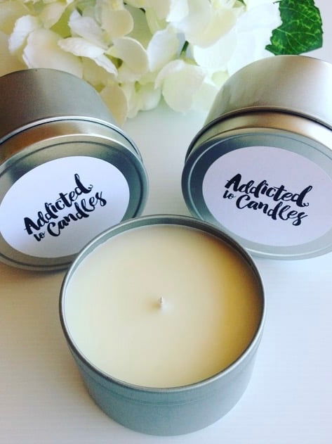 Addicted To Candles  - Travel Tin Small - WANTED AND WILD