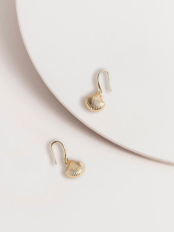 Ariel Shell Hook Earrings