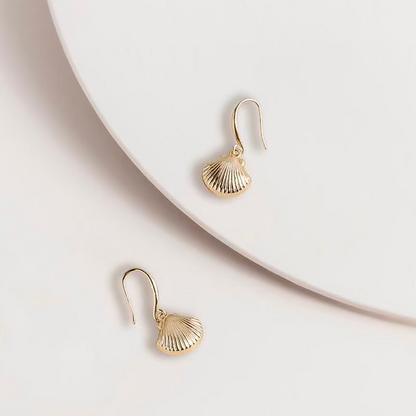 Ariel Shell Hook Earrings