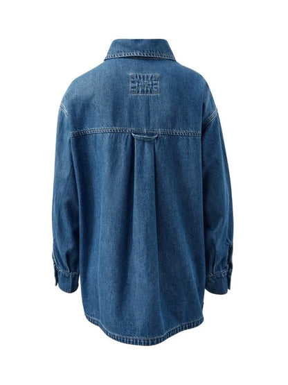 Gwynne Denim Shirt - Fresh Indigo