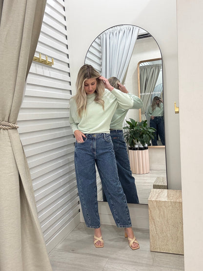 The Montana Knit Jumper | Mint