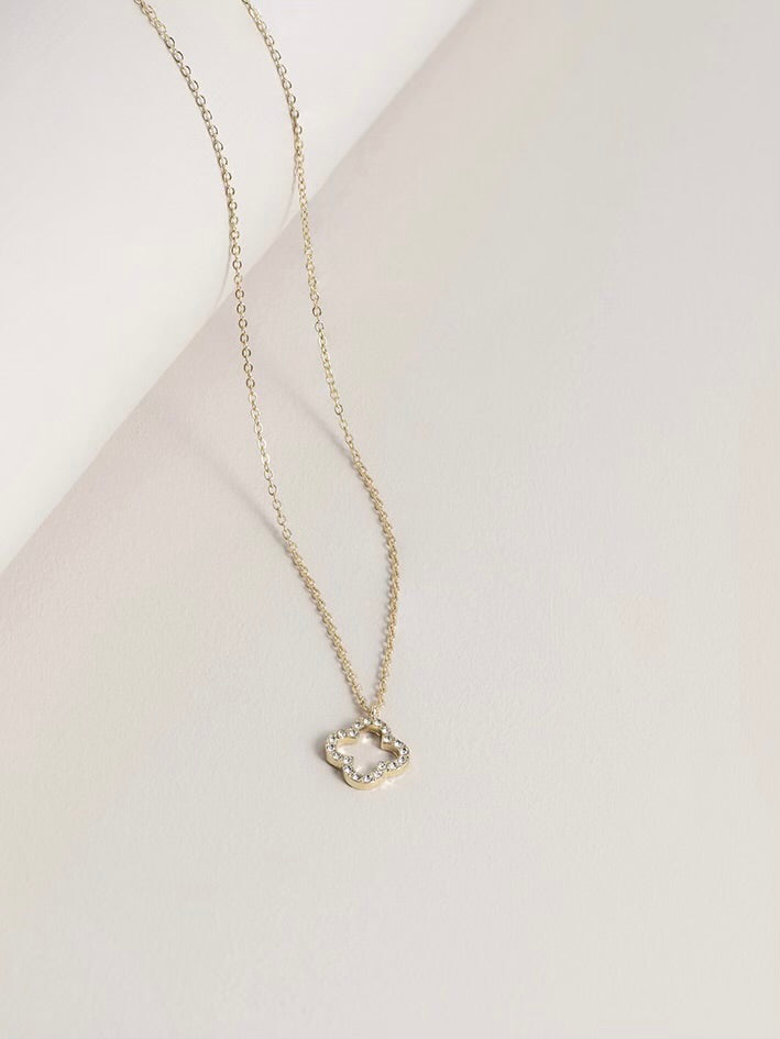 The Clover Reversible Pendant Necklace