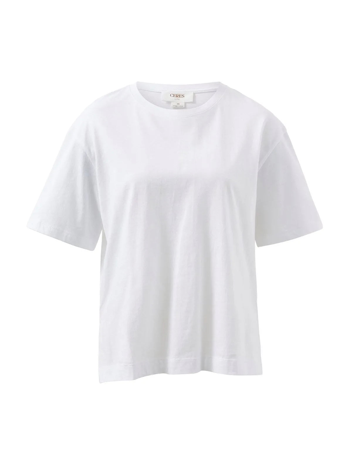 Stevie Slouchy Tee - White