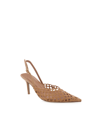 Pava Heels Billini - Natural Raffia