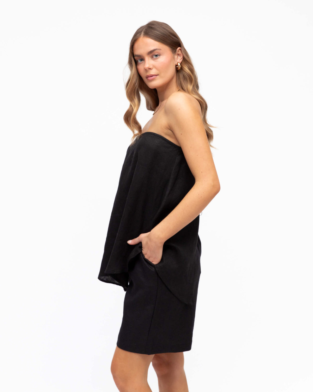 The Arabella Top- Black