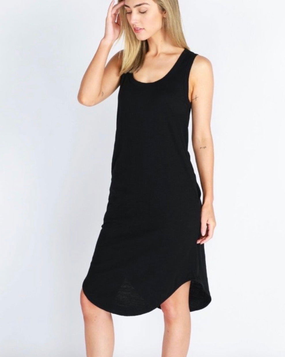 Bailey Midi Dress Black 3rd Story the Label - WANTED AND WILD