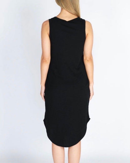 Bailey Midi Dress Black 3rd Story the Label - WANTED AND WILD