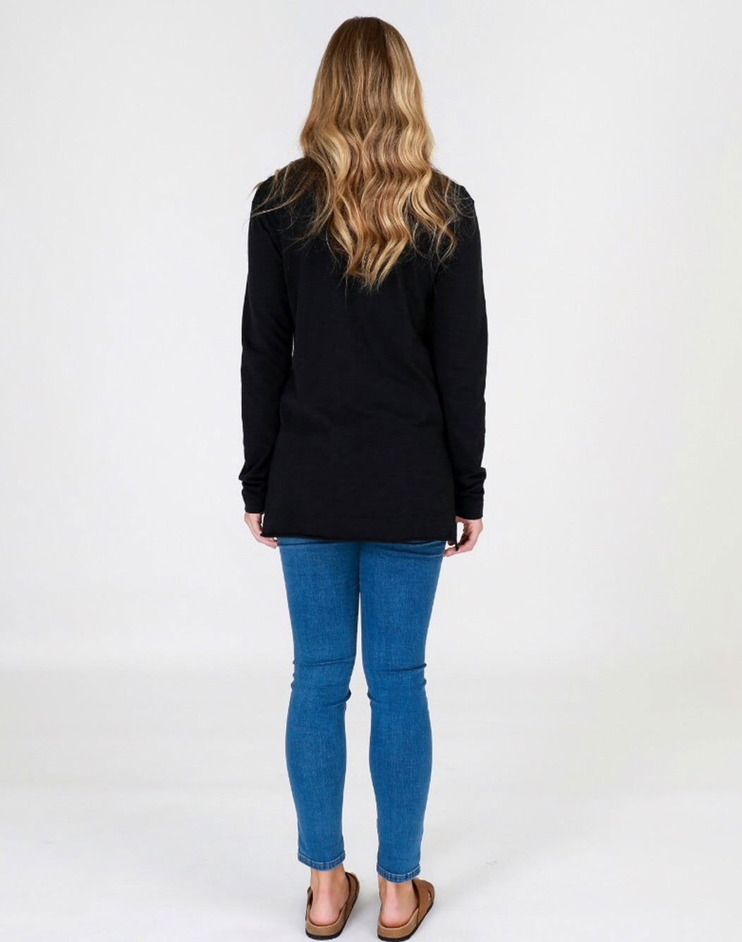 Barwon Tee in Black by 3rd Story the label - WANTED AND WILD