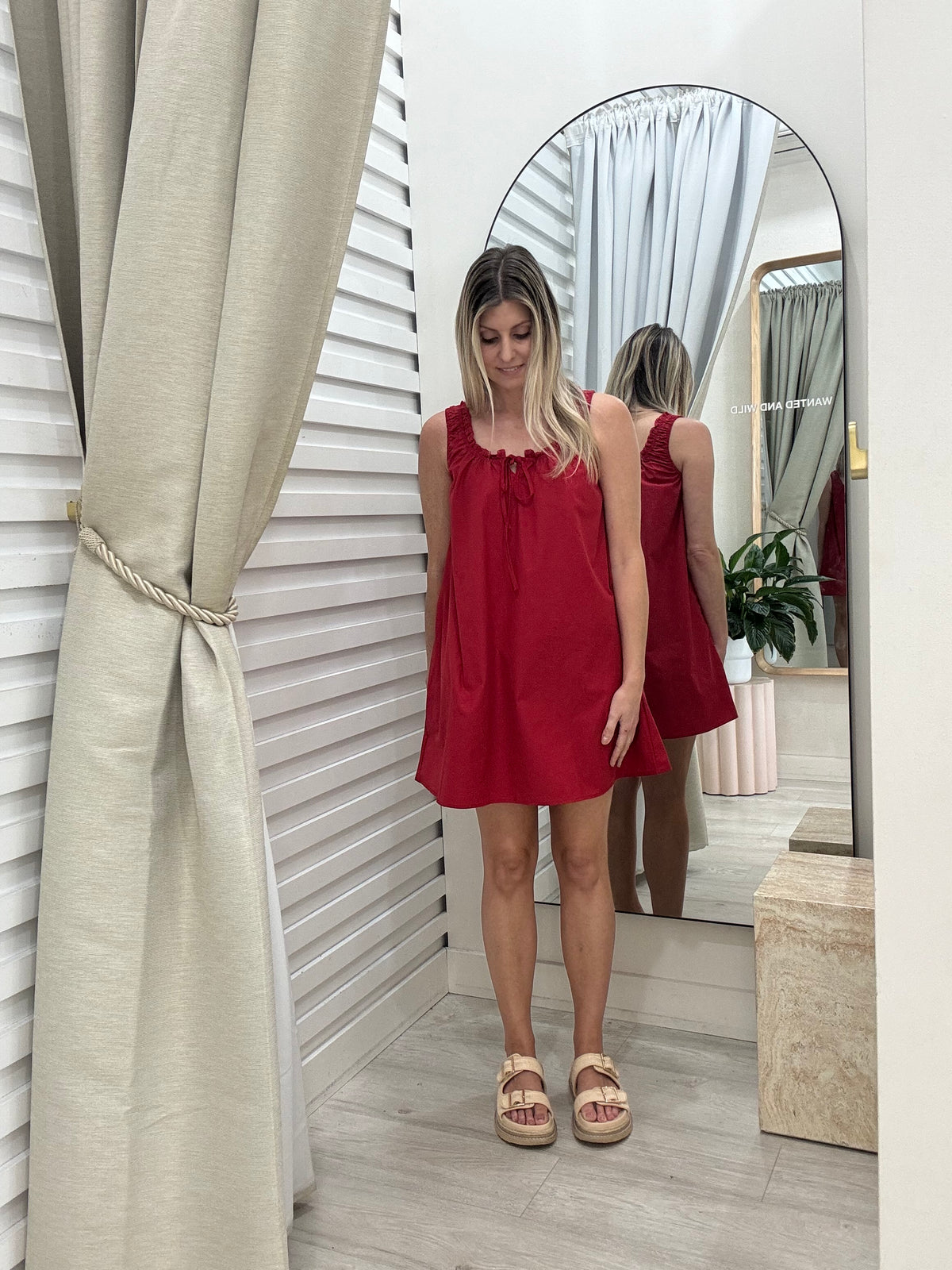 The Beck Dress | Red
