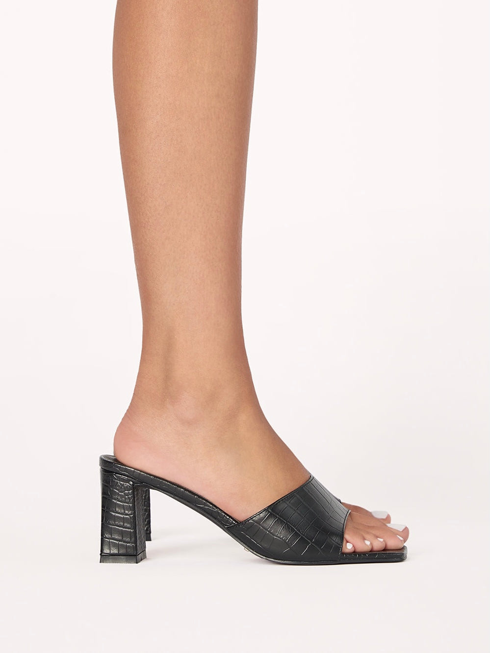 Billini Irine Shoes - Black Croc - WANTED AND WILD