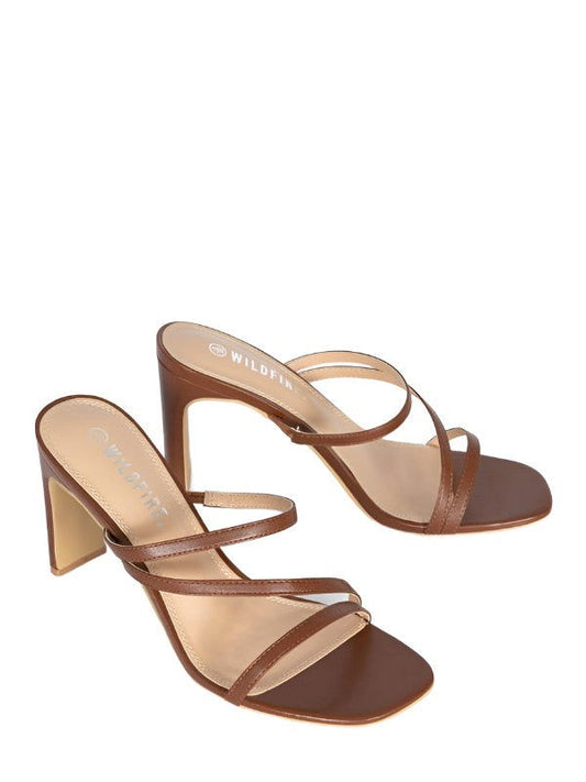 Brooklyn Heels Wildfire - Brown - WANTED AND WILD