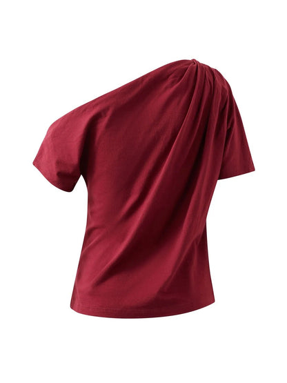 Pleated off shoulder gabby top from Wanted and Wild by Ceres Life.