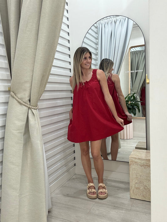 The Beck Dress | Red