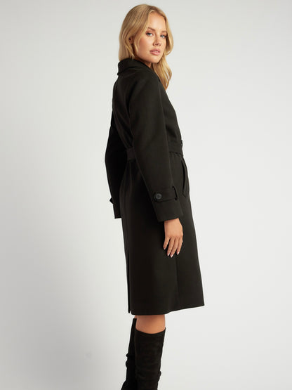 The June Coat - Black