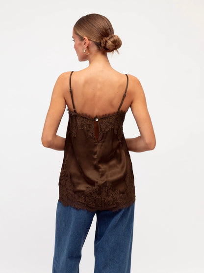 The Cara Cami | Chocolate