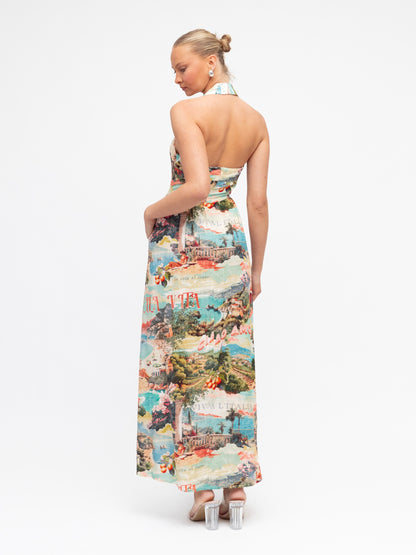 The Melanie Maxi Dress - Isadora print