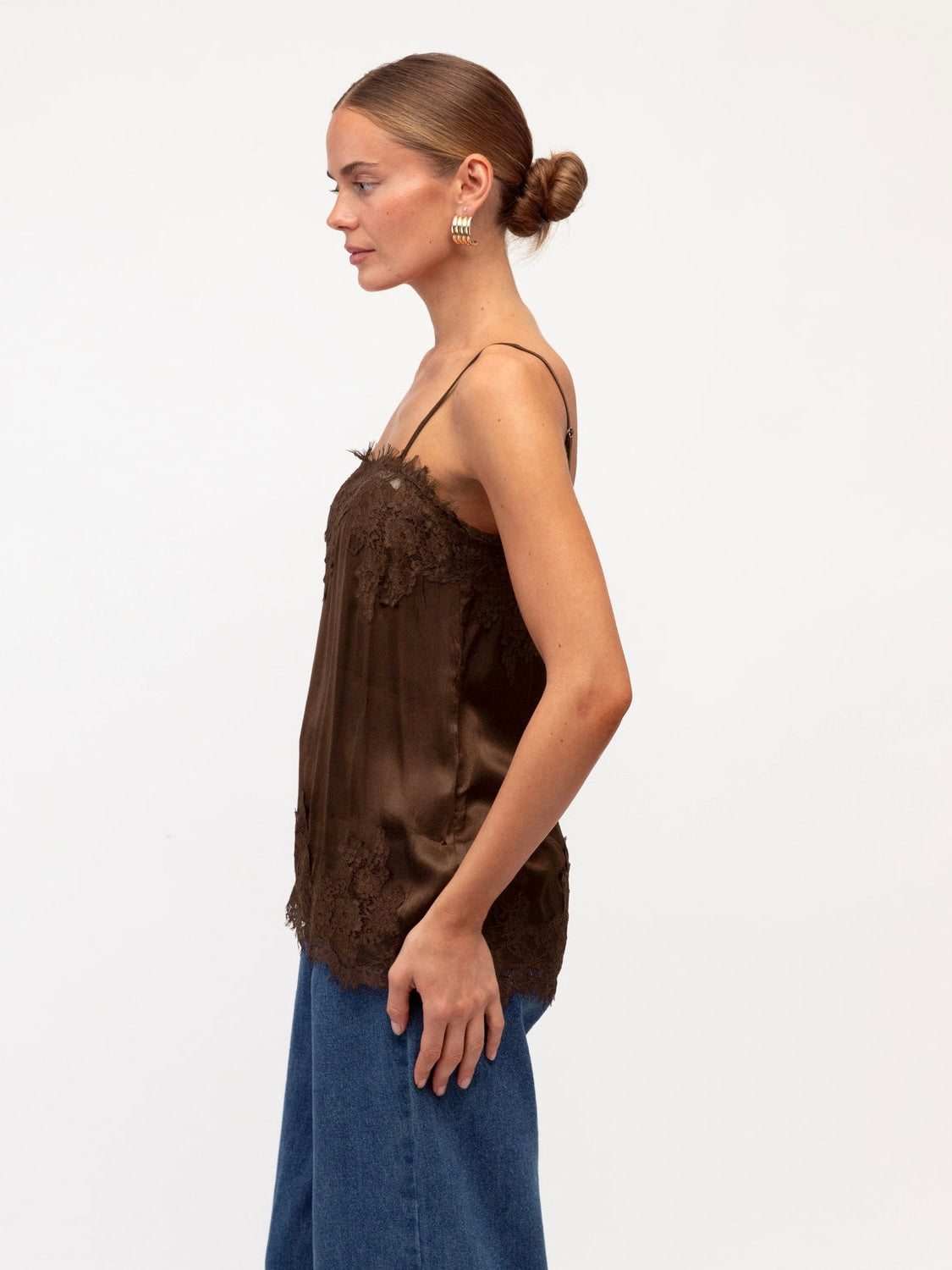 The Cara Cami | Chocolate