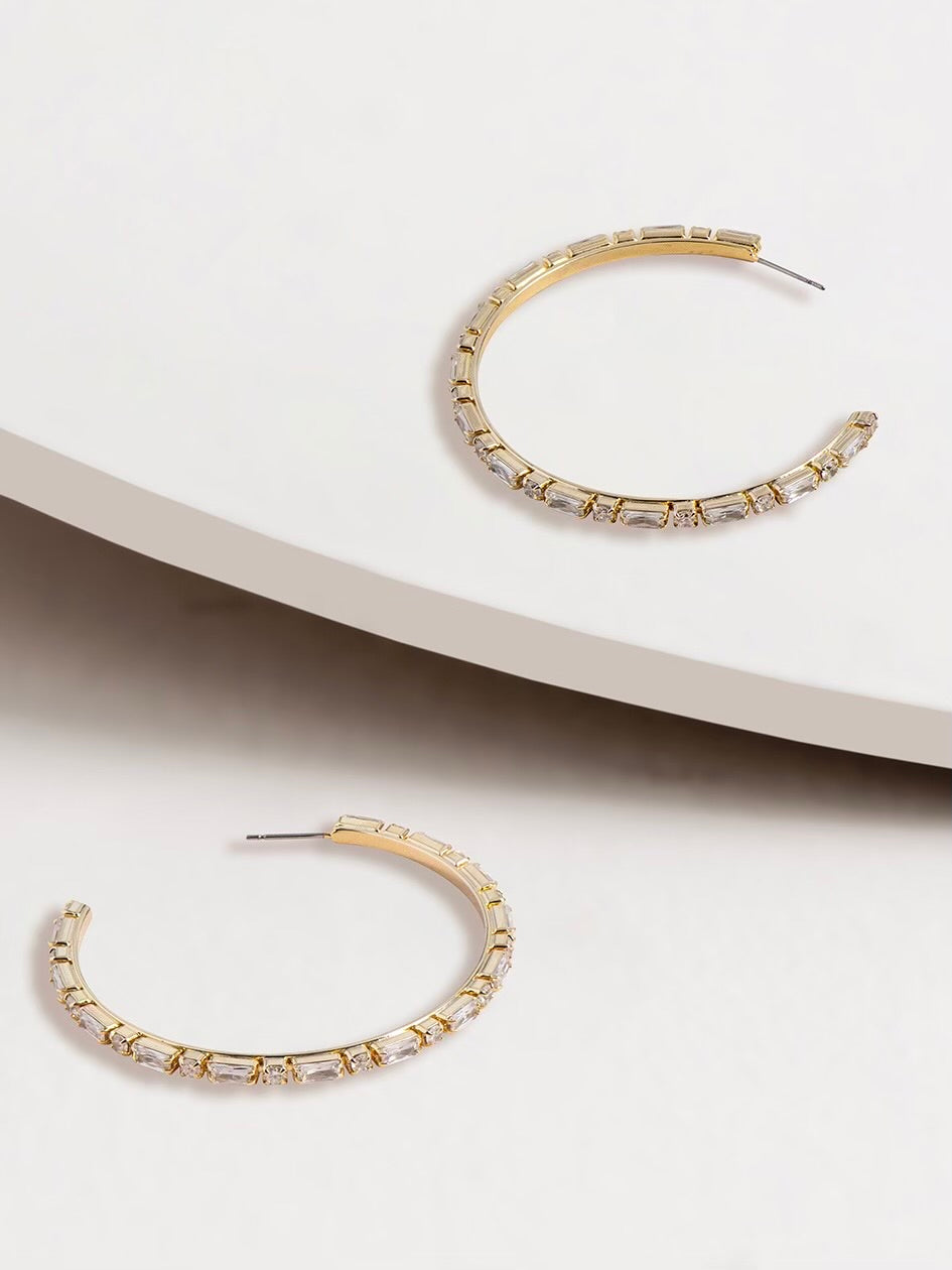 Demi Hoop Earrings