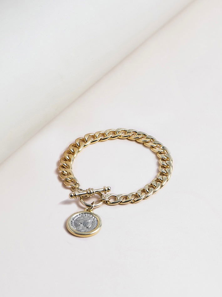 Charlotte Coin Bracelet - WANTED AND WILD