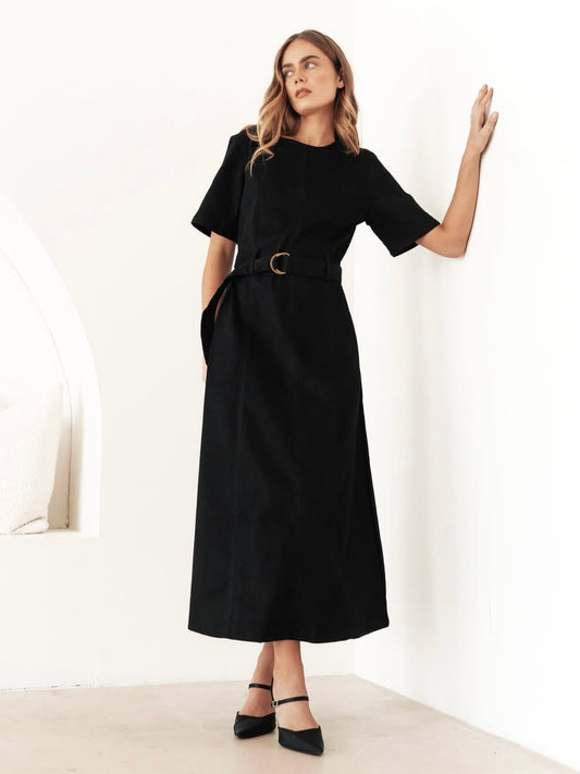 The Zara Maxi Dress - Black
