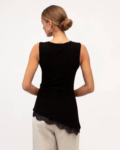 The Veronica Knit Top - Black