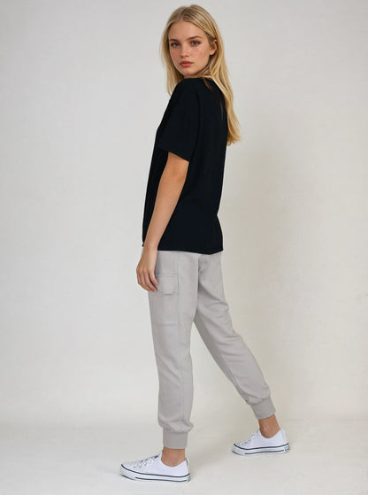 The Carrie Boyfriend Tee - Black